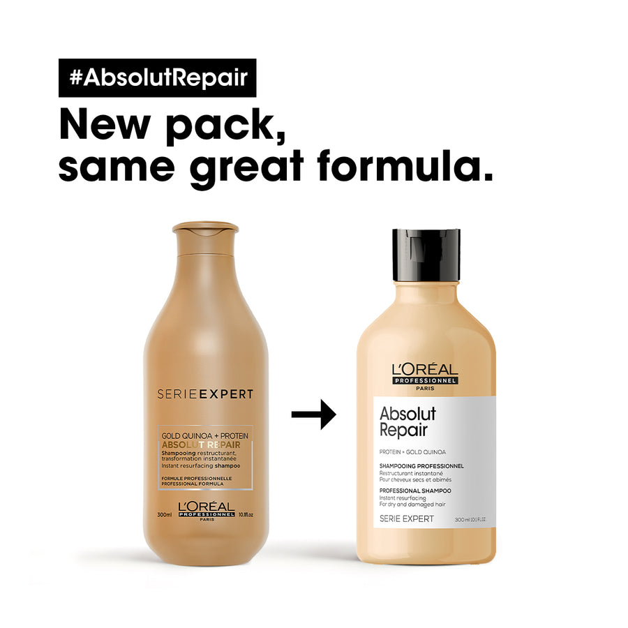 L'Oreal Serie Expert Absolut Repair Shampoo for Dry and Damaged Hair 300ml