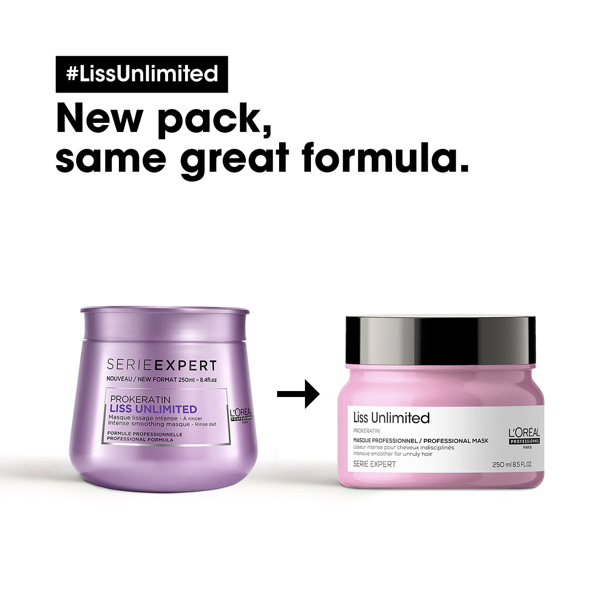 L'Oreal Serie Expert Liss Unlimited Mask 200mL – Bench Fix Salon