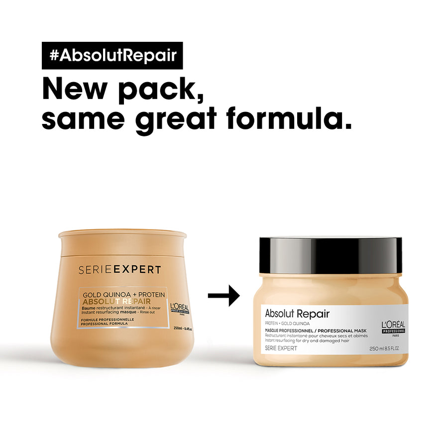 L'Oreal Serie Expert Absolut Repair Mask (Hair Treatment for Dry and Damaged Hair) 250ml
