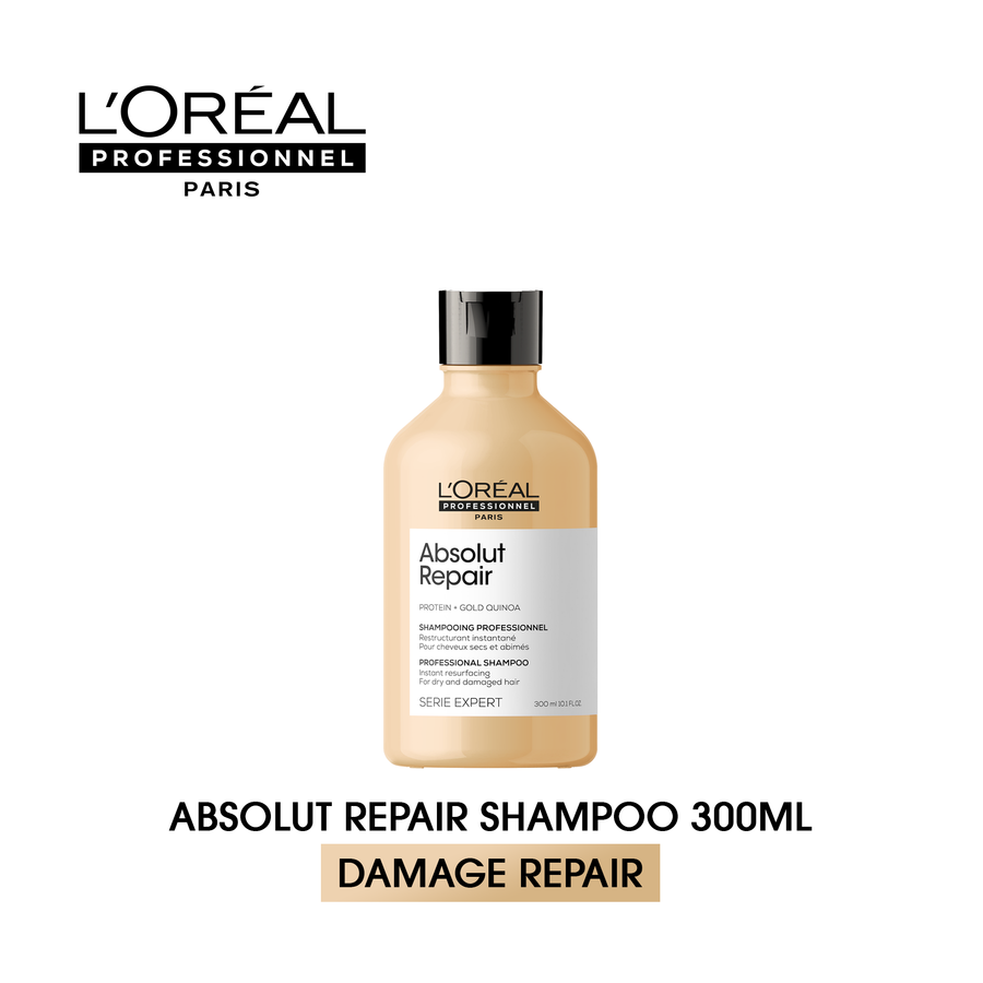 L'Oreal Serie Expert Absolut Repair Shampoo for Dry and Damaged Hair 300ml