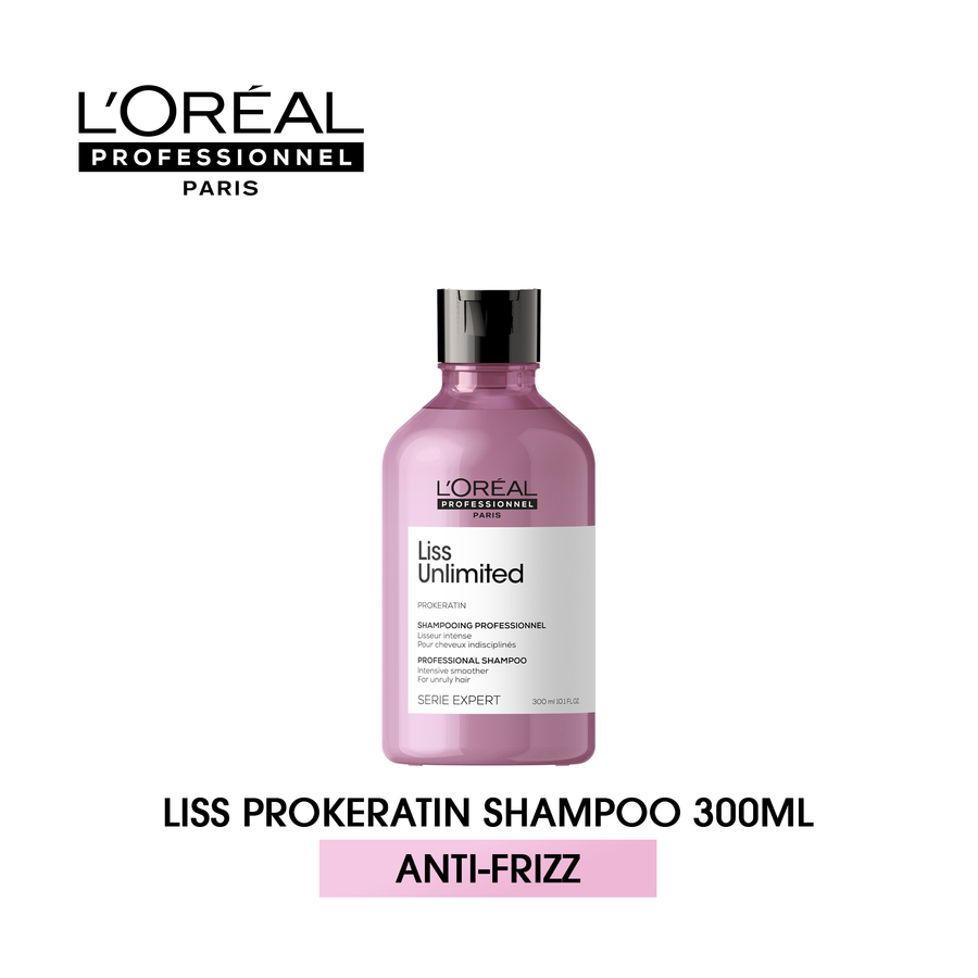 Loreal Liss Unlimited Pro-Keratin Shampoo (300 ml)